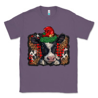 Lavender christmas black and white baby cow Classic Tee - BarkalooDesign