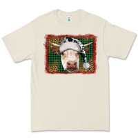 Bone christmas cow with background Premium Tee - RanaPortraitStore