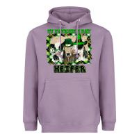 Lavender St Patricks Day Heifer Heavyweight Hoodie - Bettercallsaul