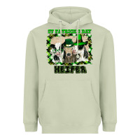 Matcha St Patricks Day Heifer Heavyweight Hoodie - Bettercallsaul