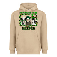 Mushroom St Patricks Day Heifer Heavyweight Hoodie - Bettercallsaul