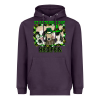 Plum St Patricks Day Heifer Heavyweight Hoodie - Bettercallsaul
