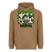 Toasted Coconut St Patricks Day Heifer Heavyweight Hoodie - Bettercallsaul