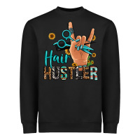 Black hair hustler Heavyweight Sweatshirt - Jasminsmagicworld