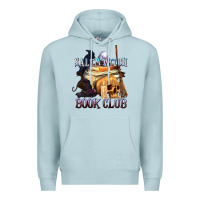 Blue Mist Salem Witch Book Club Premium Hoodie - texasbilliewilder