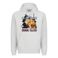 Dove Grey Salem Witch Book Club Premium Hoodie - texasbilliewilder