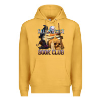 Mustard Salem Witch Book Club Premium Hoodie - texasbilliewilder