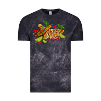 Cloud Black mexican elote corn sombrero lime and  cactus Vintage Tee - AdoDesignShop