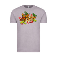 Vintage Zinc mexican elote corn sombrero lime and  cactus Vintage Tee - AdoDesignShop