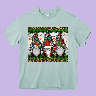 Gnomes Christmas Heavy Core Tee Designed By Ranaportraitstore
