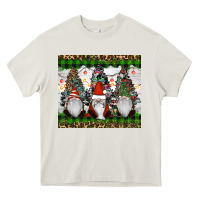 Cream gnomes Christmas Heavy Core Tee - RanaPortraitStore