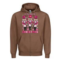 Chestnut nuts about  christmas Zipper Hoodie - MaliasSmallBusiness