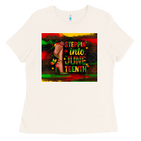 Bone steppin into juneteenth Ladies Tee - Zillion Design Studio