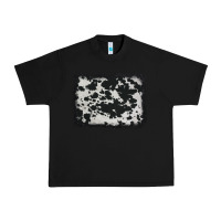 Black cowhide background Urban Heavy Tee - AdoDesignShop