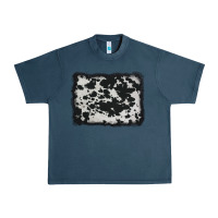 Midnight Navy cowhide background Urban Heavy Tee - AdoDesignShop