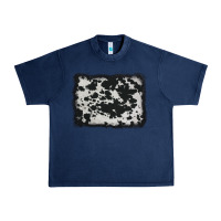 Navy cowhide background Urban Heavy Tee - AdoDesignShop