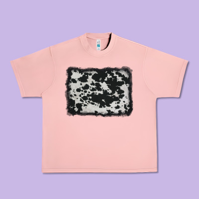 Cowhide Background Urban Heavy Tee Designed By Adodesignshop
