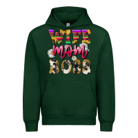 Forest Green Wife mom boss daisy Mother's Day Urban Hoodie - HowdyJamesFarm