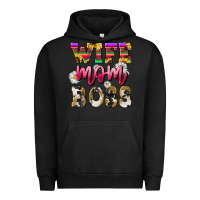 Pigment Black Wife mom boss daisy Mother's Day Urban Hoodie - HowdyJamesFarm