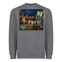 Storm born to camp Heavyweight Sweatshirt - NancyCooperArtShop