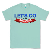 Seafoam Let's Go Brandon Classic Tee - Jasminsmagicworld