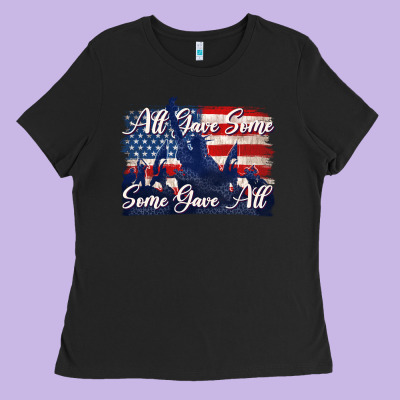All Gave Some Some Gave All Tbw Ladies Tee Designed By Texasbilliewilder