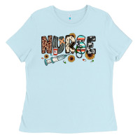 Baby Blue nurse Ladies Tee - JahusDesignShop