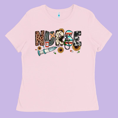Nurse Ladies Tee Designed By Jahusdesignshop