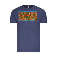 Vintage Denim autism awareness sunflower puzzle license plate Vintage Tee - Artiststas