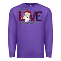 Purple For The Love Of The Christmas Premium Sweatshirt - Bettercallsaul