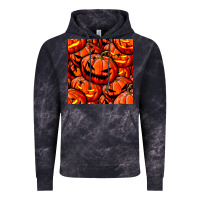 Cloud Black halloween pumpkin seamless pattern Vintage Hoodie - BundleAndBundleShop