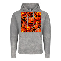 Cloud Rock halloween pumpkin seamless pattern Vintage Hoodie - BundleAndBundleShop
