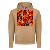 Vintage Camel halloween pumpkin seamless pattern Vintage Hoodie - BundleAndBundleShop