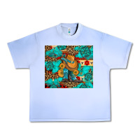 Grape Ice cowboy boots with turquoise and aztec Urban Heavy Tee - Artiststas