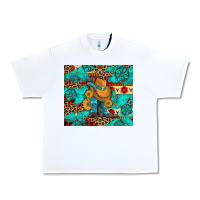 White cowboy boots with turquoise and aztec Urban Heavy Tee - Artiststas