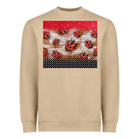 Mushroom ladybug tumbler Heavyweight Sweatshirt - BarkalooDesign