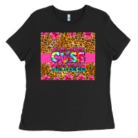 Black some moms cuss too much it's me i'm some moms Ladies Tee - Zillion Design Studio