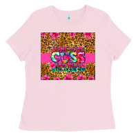 Bubblegum Pink some moms cuss too much it's me i'm some moms Ladies Tee - Zillion Design Studio