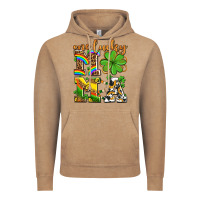 Vintage Coffee one lucky mama Vintage Hoodie - AdoDesignShop