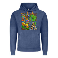 Vintage Denim one lucky mama Vintage Hoodie - AdoDesignShop