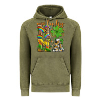 Vintage Olive one lucky mama Vintage Hoodie - AdoDesignShop
