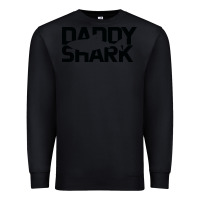 Black Daddy Shark Premium Sweatshirt - Bettercallsaul
