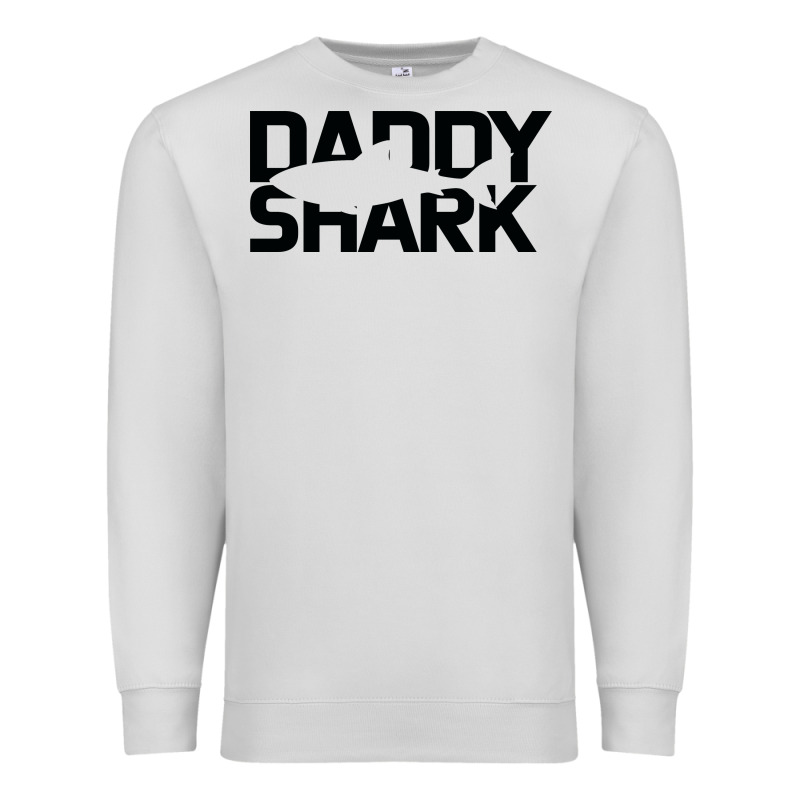 Daddy Shark Premium Sweatshirt by Bettercallsaul | Teevron
