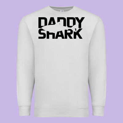 Daddy Shark Premium Sweatshirt Designed By Bettercallsaul