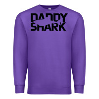 Purple Daddy Shark Premium Sweatshirt - Bettercallsaul