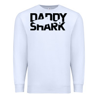 White Daddy Shark Premium Sweatshirt - Bettercallsaul
