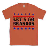 Copper Let's Go Brandon American Flag Classic Tee - Jasminsmagicworld