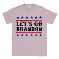 Lilac Let's Go Brandon American Flag Classic Tee - Jasminsmagicworld