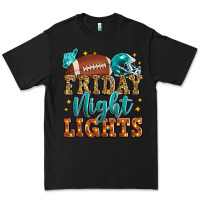Black friday night lights american football Premium Tee - Zillion Design Studio