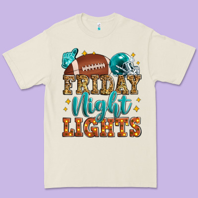 Friday Night Lights American Football Premium Tee Designed By Zillion Design Studio